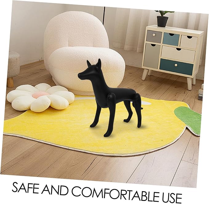 YARNOW Inflatable Dog Clothing Mannequin Display Stand for Pet Grooming Counters Soft for Retail Displays and Home Decor Dog