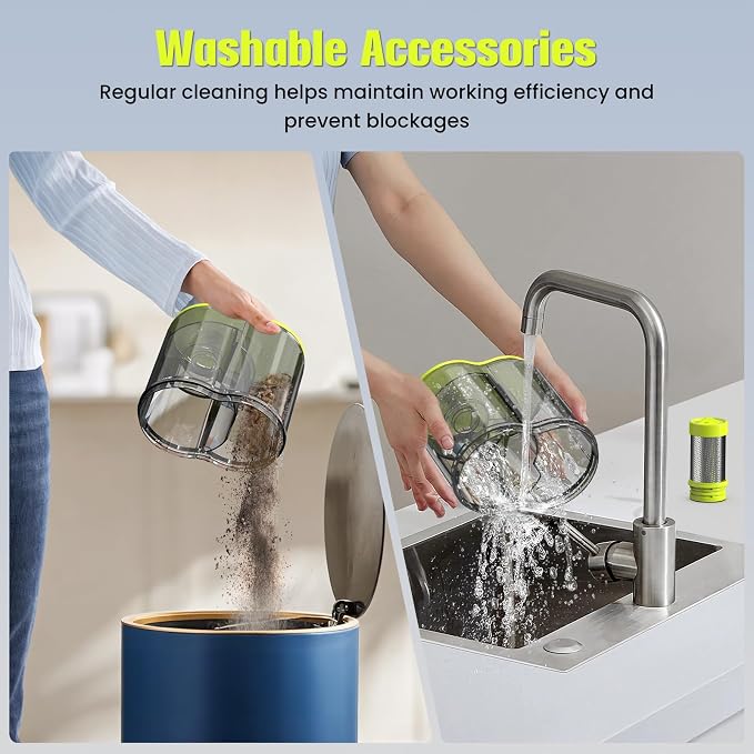 Mattress Vacuum Cleaner UV for Pet Hair,16kPa Power Suction UV Bed Vacuum Cleaner,140°F Heated Function,Ultrasonic High Tapping,HEPA Filter,Bed Vacuum for Sofa, Couch, Crib(Corded,4.5Amp)