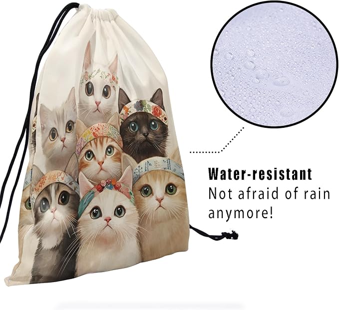 Nerxy Pet Gymnastics Grip Bag Dog Cat Drawstring Grip Bags Puppy Shoe Bag Gym Storage Pouch