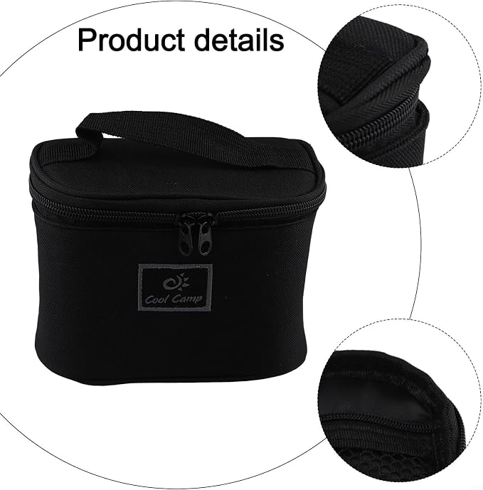 Camping Spice Set, Outdoor Condiment Kit with PET Bottles and Oxford Bag, Portable Seasoning Organizer for Hiking Backpacking Travel BBQ