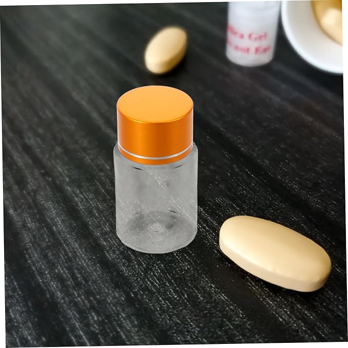 20pcs 30ml Plastic Pill Bottles with Airtight Lids for Medication and Pills, Multipurpose Medicine Storage Organizer, Leakproof Pet Containers for Travel and DIY Powder Storage