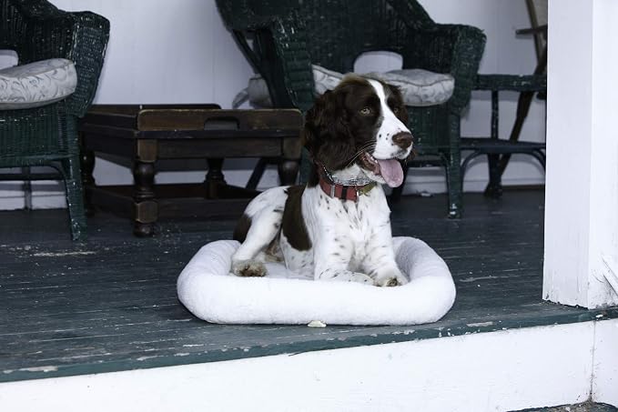 Pet Lodge® Fleece Pet Bed | Crate Pad | Machine Washable Dog Bed | Easily Storable