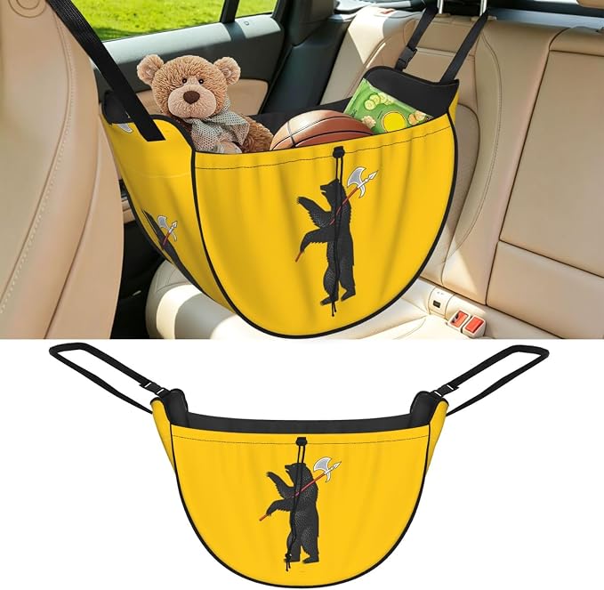Flag of Yaroslavl Car Seat Organizer-Backseat Storage Bag for Travel | Waterproof Durable. Holds Snacks Gear Essentials. Fits Most Cars.