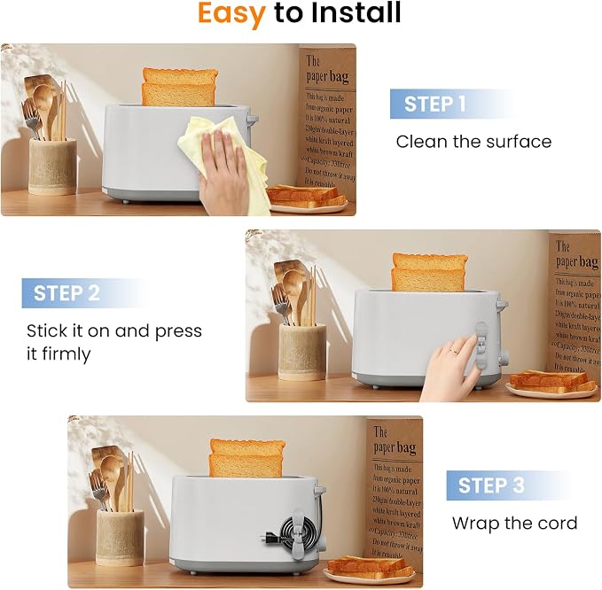 Cord Organizer for Appliances, 6 Pack Appliances Cord Organizer