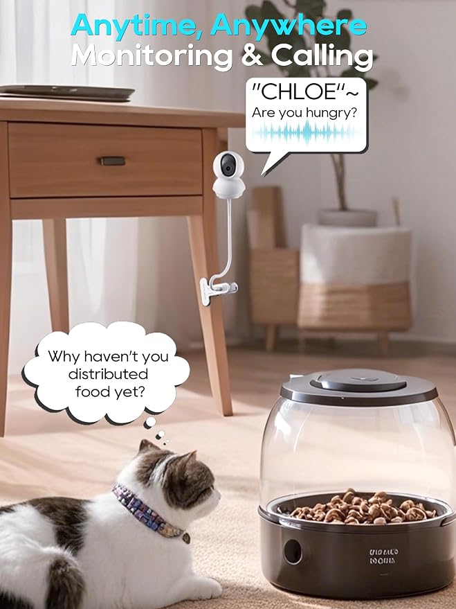 Baby Monitor Mount - Universal Adjustable Baby Camera Clip Mount for Nanit, Hello Baby, Nanit Pro, Kasa & Most Baby Monitors, Attaches to Crib Cot Shelves or Furniture