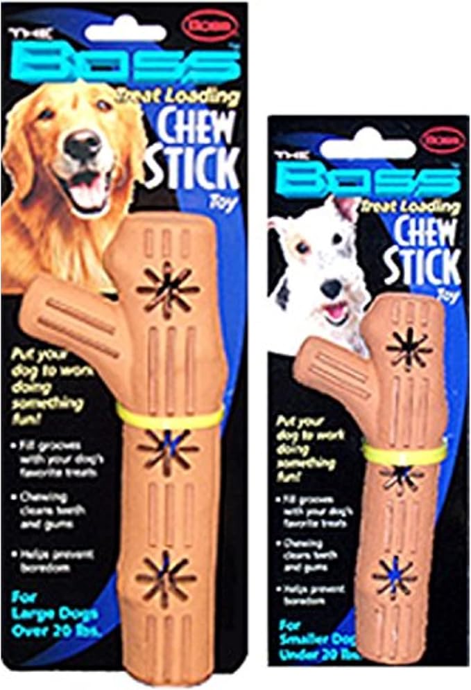 Boss Pet Large Rubber Chew Stick Treat Toy