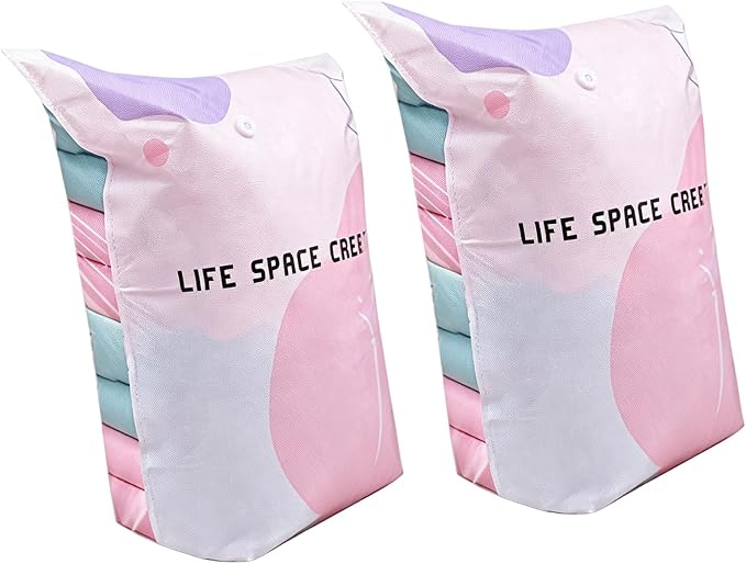 Vacuum Storage Bags Design for Quilt and Clothes Bedding Organizers for Closet Moving Dorm Clothes Organizers