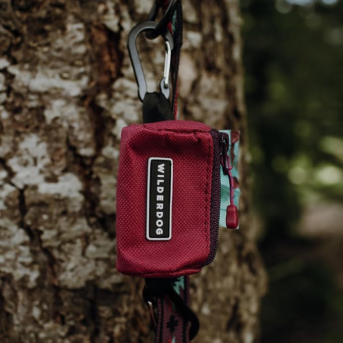 Wilderdog Dog Poop Bag Holder - Berry