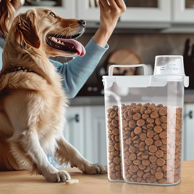 Rice Container,Rice Storage Container,5L,5.2Qt Tcereal Storage Container | Suitable for Home Kitchen Rice, Soybean Food Storage,Pet Food Storage Containers