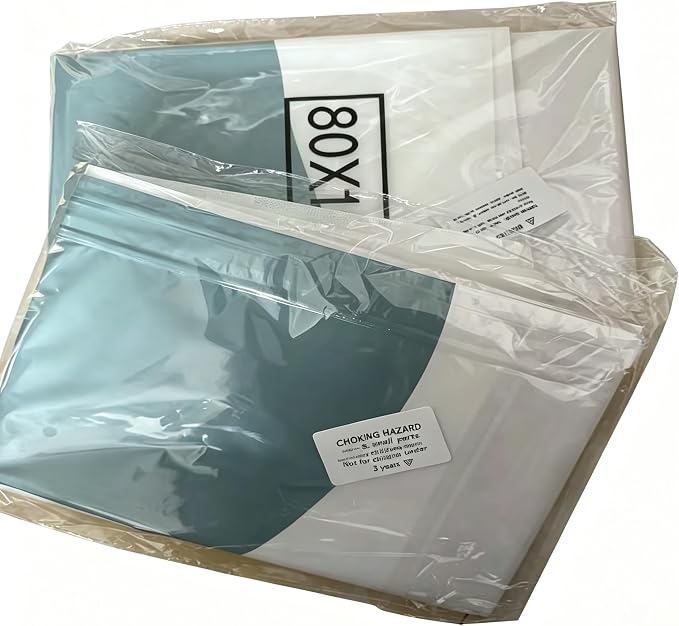 No Pump Vacuum Storage Bags 2 Pack, Thickened Roll-Up Space Saver Bags for Clothes Blanket Bedding Storage (2, Medium)