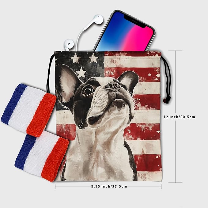 Nerxy Pet Gymnastics Grip Bag Dog Cat Drawstring Grip Bags Puppy Shoe Bag Gym Storage Pouch