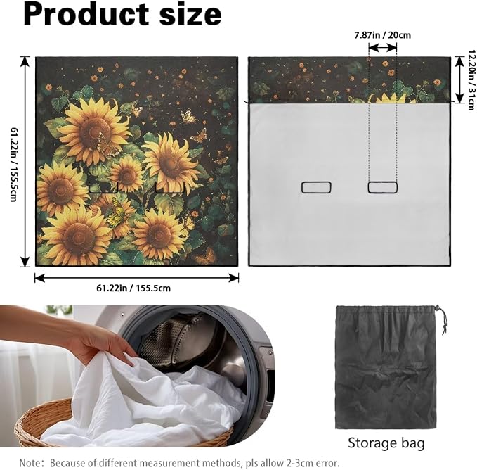 Renewold Towel Car Seat Covers for Dog Cat Rear Bench Car Backseat Cover for Pet Auto Seat Cushion Pad After Running Gym Swimming Travel Accessories Yellow Sunflower Butterfly Yoga Mat Beach Blanket