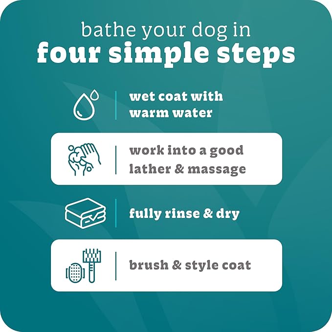 Espree Hypoallergenic Dog Shampoo & Conditioner, Dog Grooming Supplies, Tearless Formula with Aloe Vera, Made Without Sulfates, Parabens, Harsh Chemicals and Dyes, Safe for Sensitive Skin, 20oz