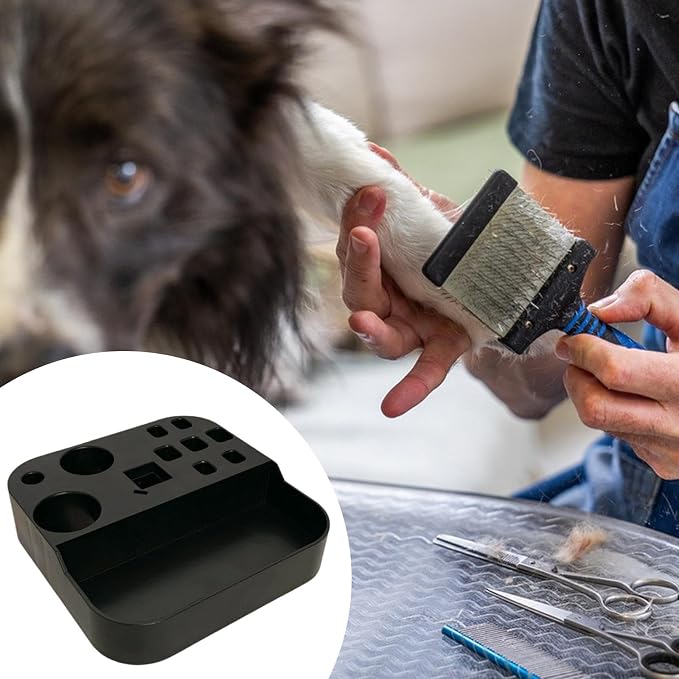 Pet Grooming Tools Holder Dog Grooming Arm Organizer for Hairdressing Clips