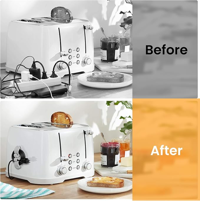 Cord Organizer for Appliances, 6 Pack Appliances Cord Organizer