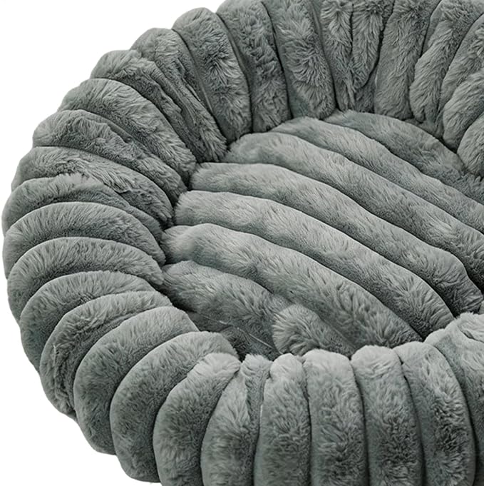 Cat and Dog Sleeping Mat, Round Pet Relaxation Bed | Washable Puppy Kitten Donut Bed | Non-Slip Round Comfortable Thick Dog Bed Cat Sofa For Small Dogs, Cat