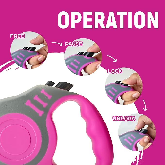 Retractable Dog Leash Automatic Telescopic Tractor Dog Tape