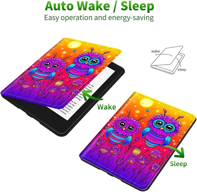 for Samsung Galaxy Tab E 9.6" 2015 SM-T560/T561/T567 Case | Slim Leather Smart Cover with Multi-Angle Anti-Slip Stand [Auto Wake/Sleep] Shell for Women Men - Honey Sunset