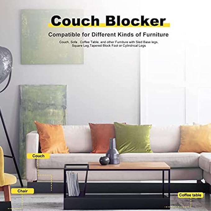 Flexible Sofa Guard Block Pet Access Under Bed Adjustable Edges Covers Childproof Furniture Protector Furniture Edges Protector PVC