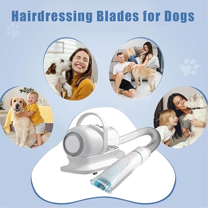 Replacement Blade for nebot P1 Pro Pet Grooming Kit & Vacuum,Size-4F Cut Length 3/8"(9.5mm),Made of Ceramic Blade & Stainless Steel Blade,2 Pack