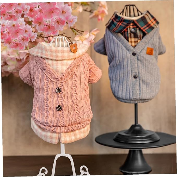 Pet Clothing Display Rack Iron Art Hanging Organizer for Dog Clothes | White Finish, Home and Pet Shop Use, Displaying Pet Clothing, One Piece Holder