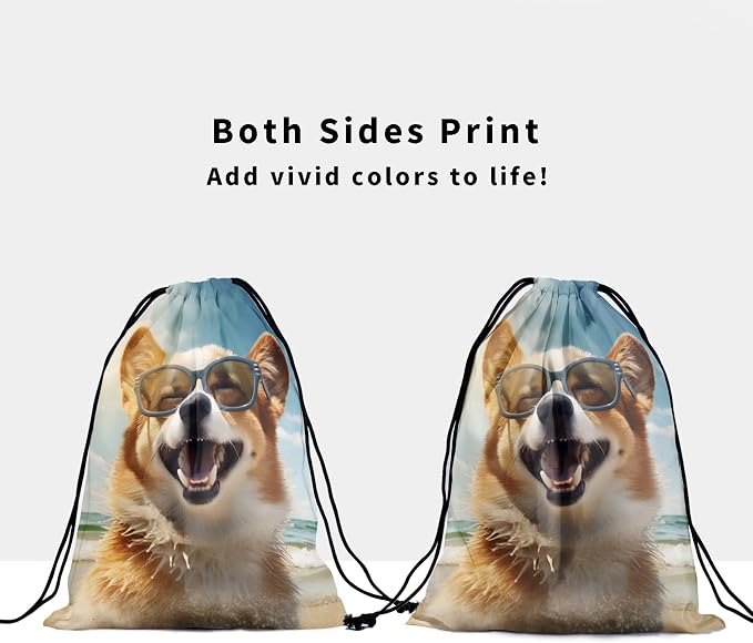 Nerxy Pet Gymnastics Grip Bag Dog Cat Drawstring Grip Bags Puppy Shoe Bag Gym Storage Pouch