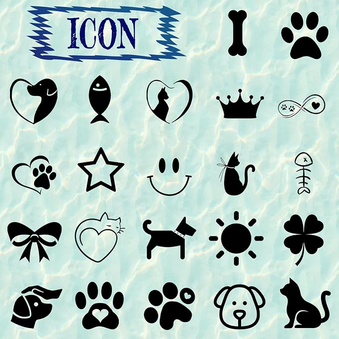 Personalized Pet Toy Basket Custom Dog Toy Storage Organizer with Handles Customized Dog Basket Box with Name Photo Icon for Dogs Cats - Grey