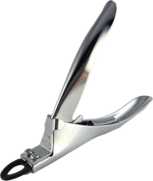 Resco Original Dog Nail Clippers – USA-Made Professional Guillotine Pet Trimmer, Heavy Duty Steel - Chrome, Large Dogs