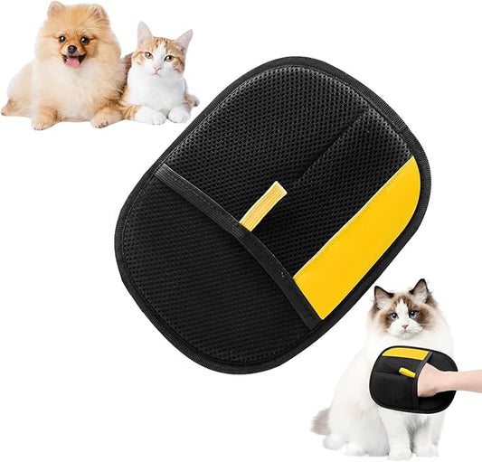 Pet Hair Removal Gloves for Cats & Dogs | Pet Hair Grooming Glove | Pet Hair Remover Tool for Laundry, Couch, Carpet, Car Seat | 9.45"x6.3"