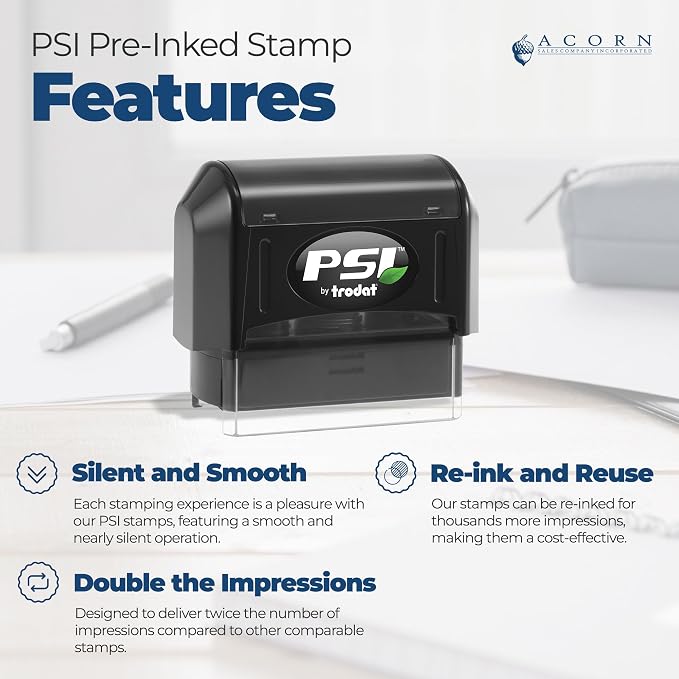 Persian Cat Custom Return Address Stamp for Graduation Announcements & Wedding Invitations | Personalized Self-Inking Name & Address Stamper | Handcrafted Feline Design for Mail Labels, 7/8 x 2-1/4