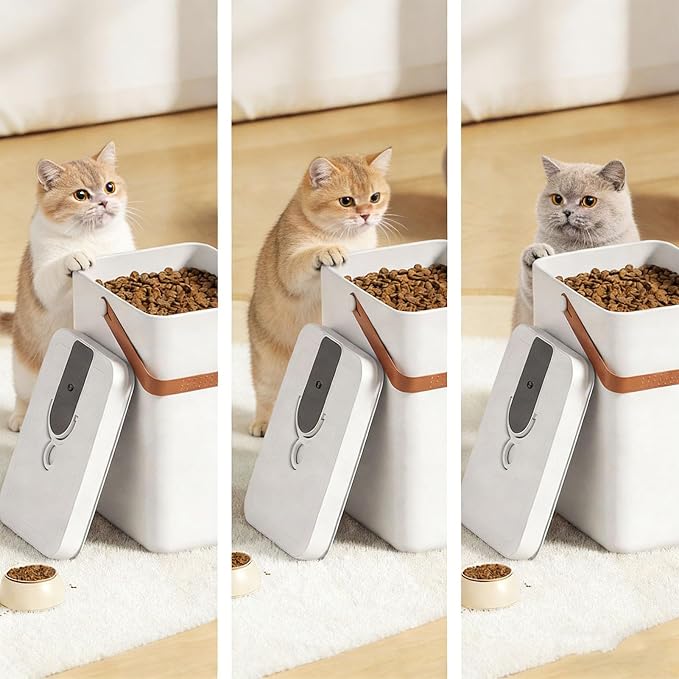 Pet Food Storage Containers, Food Storage Cat Container With Pump, For Kibble Rice Grain Cereal Pet Containers, Airtight Dog Dog Container Nan