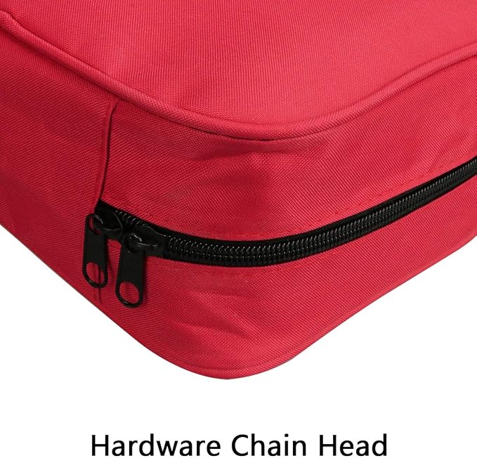 3 Pack Nylon First Aid Empty Kit,Compact and Lightweight First Aid Bag for Emergency at Home, Office, Car, Outdoors, Boat, Camping, Hiking(Bag Only)