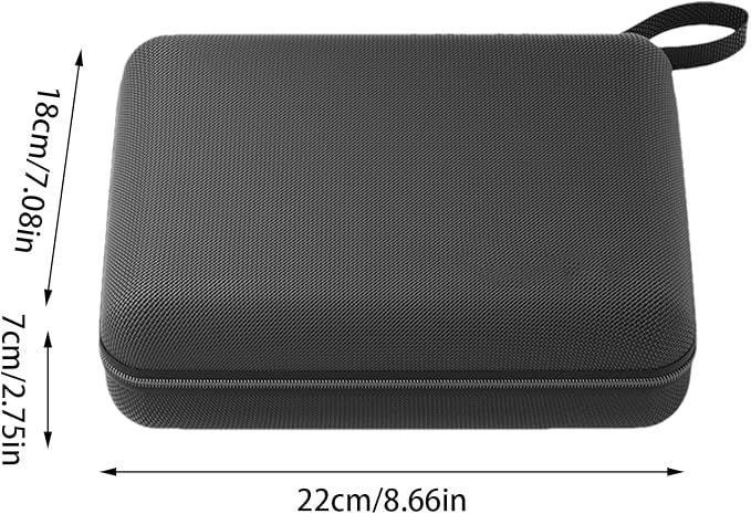 Car Vacuum Cleaner Storage Bag Portable Tool Storage Case, Portable Pouch | Car Vacuum Cleaner Tool Bag Zipper Closure, Pet Hair Organizer for Cleaner, Inflatable Pump, Earphone Cable, Sunglasses