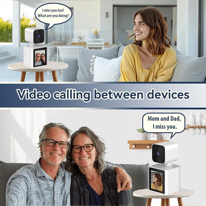 Two-Way Video Camera,Pet Dog Camera 1080P Dome Camera CS10