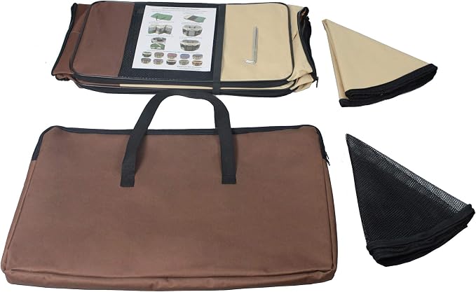 EliteField 2-Door Soft Pet Playpen for Dogs and Cats (2-Year Warranty) | 600D Fabric, Washable Floor Mat & Top Cover, Indoor/Outdoor, Carrying Bag, Ground Stakes, Zipper Locks