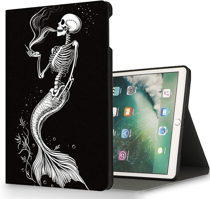 for Microsoft Surface Pro X/Pro X Plus-13 2019/2020/2021/2024 Tablet Case,Auto Wake/Sleep,Adjustable Stand Protective Cover - Skeleton