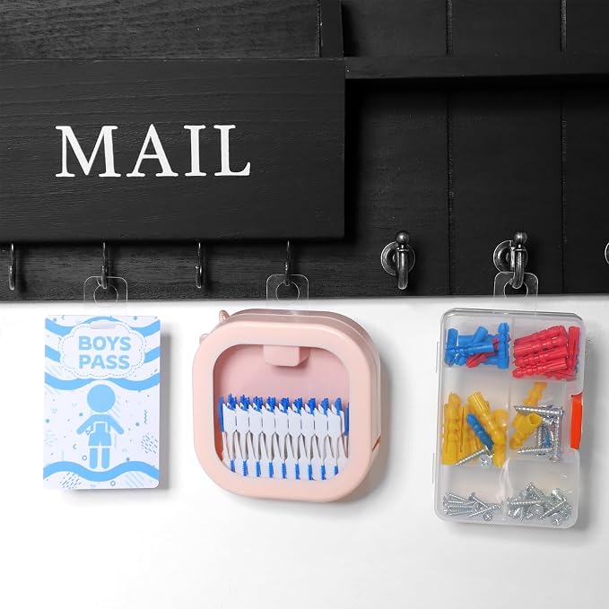 500 Pcs Hang Tags 1.3×0.9 Inch Hang Tabs Round Hole Hanging Tabs Retail Self Adhesive Hang Tags Clear Plastic Hanging Stickers Compatible for Yoto Cards Handicrafts Jewelry Display (1-1/4 x 7/8 Inch) | Clear Plastic Hanging Stickers for Store Retail Ha...