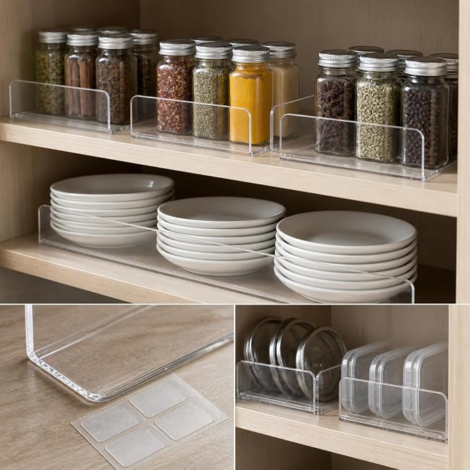 Cabinet Shelf Divider for