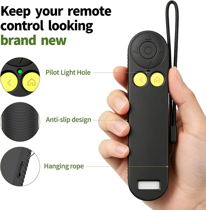 RIBOTS Wall Mounted Holder for Nex Playground Game System with Silicone Remote Case Cover, Wood Shelf for Console & Remote, 3-Step Easy Setup, Storage Organizer for Nex Playground Kids & Families