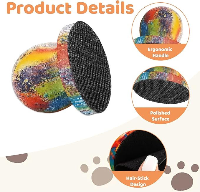 Dog Nail File, Grinder for Quiet Nail Care, Stress-Free Grooming Tool with Four Replaceable Sandpape and Storage Bag, Dog Nail Scratch Board for Anxious Pets and Multi-Dog Households
