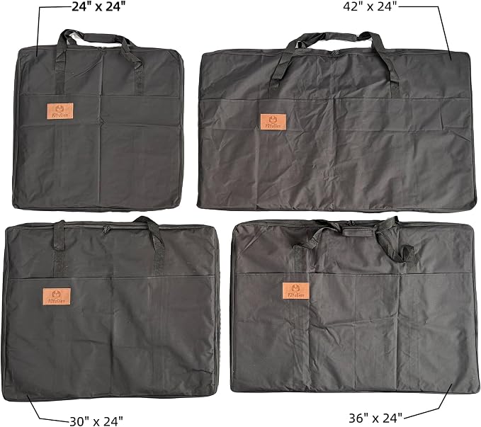 PJYuCien Storage Bag for 42"x24" Metal Foldable Dog Playpen | 600D Oxford Fabric, 270° Large Zipper, Travel Carry Case for Camping, Park & Home, Waterproof Moisture-Proof