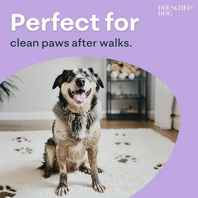 Paw & Leg Towel – Microfiber Dog Paw Cleaning Towel for Muddy Paws After Walks | Wipes Mud, Dirt & Wet Paws | 9.5 x 15 in