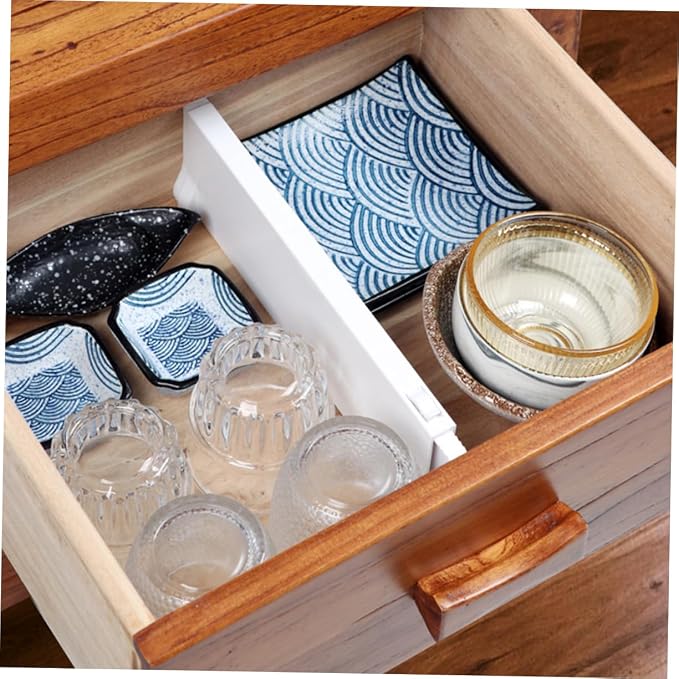 Healifty 2pcs Divider Versatile Drawer Organizers for Socks Ties and Accessories Easy Design for Neat Home Storage