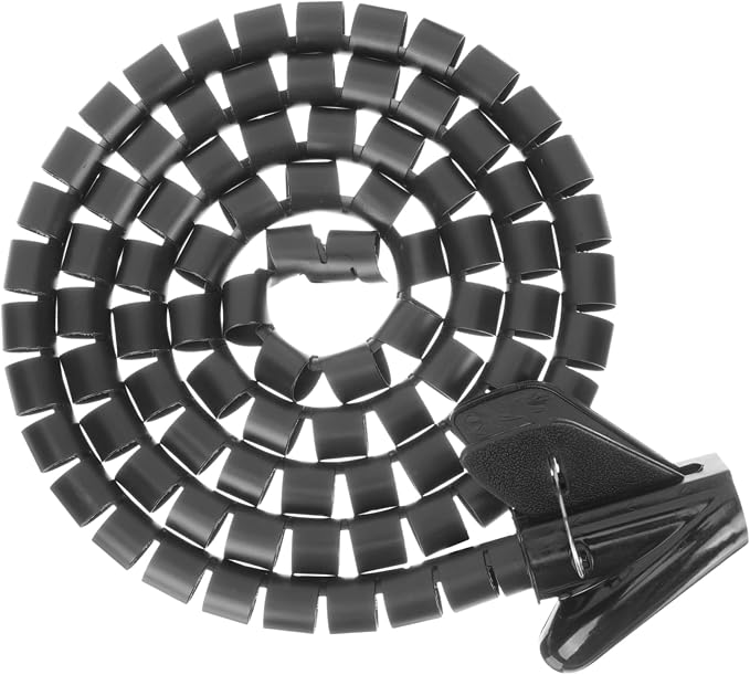COHEALI Spiral Tube Flexible Wire Wrap Organizer Cords Tidy and Safe for Boys and Girls and Pets