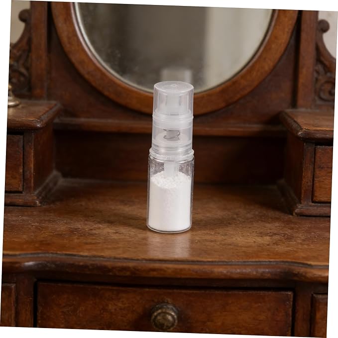 3pcs Powder Sprayer Bottle 14ml 18ml 25ml White Refillable Container | Pet Body with Pp Nozzle, Precise Dispensing Control for Talcum Powder and Hair Building Fibers, Compact for Home and Daily
