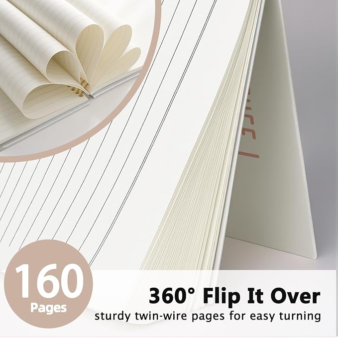 LIANGW Funny Notebooks for Workfor Coworkers & Boss | Funny Work Gifts Coworker Office Gifts for Men Women, Fun Spiral Notebooks for Writing, Funny Office Supplies 5.5x8.3 Inch