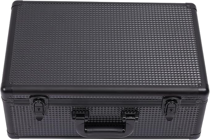 Barber Carrying Case,Beauty Salon Barber Case,Hair Stylist Tool Kits Organizer,Barber Travel Carry Case for Hair Scissors Tools Hair Stylist Pet Groome,Portable Barbers Case for Clippers & Supplies