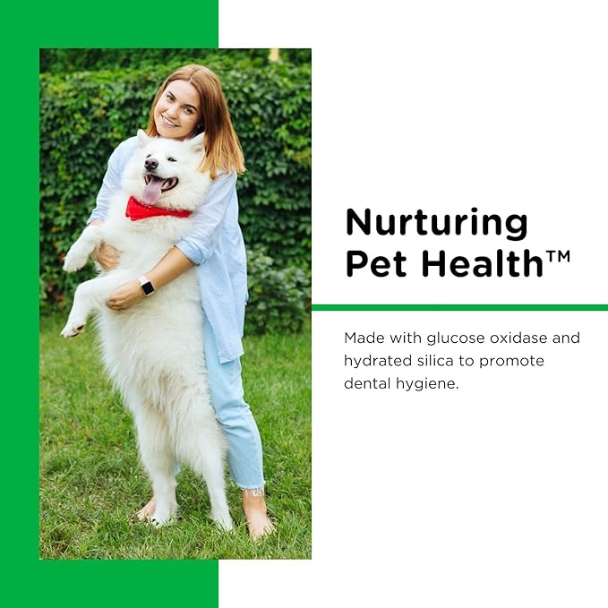 Nutri-Vet Dental Hygiene Kit for Dogs - Finger Toothbrush and Enzymatic Toothpaste - Chicken Flavor - 2.5 ounces