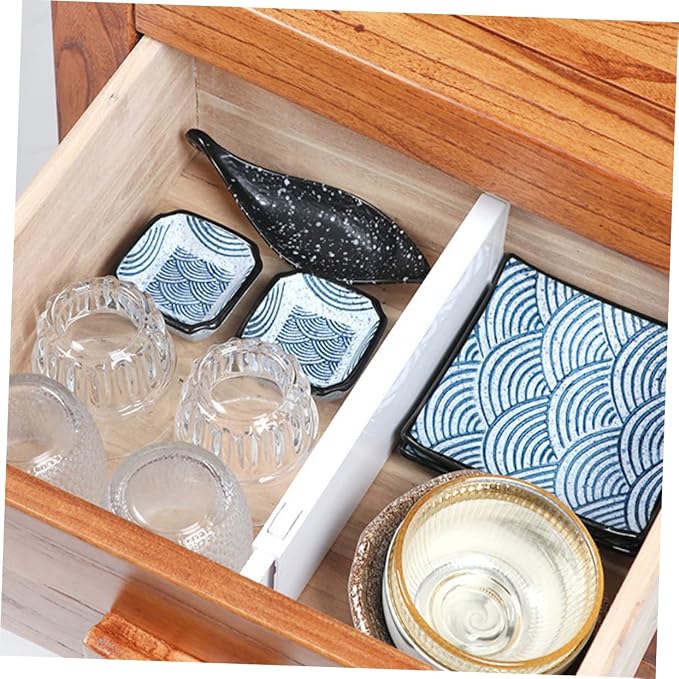 Healifty 2pcs Divider Versatile Drawer Organizers for Socks Ties and Accessories Easy Design for Neat Home Storage
