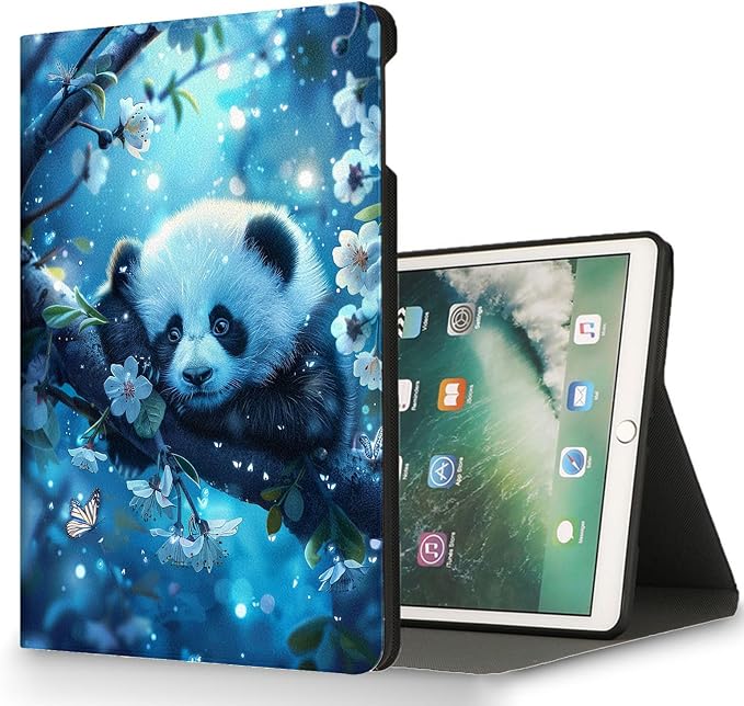 for Samsung Galaxy Tab A 8.4 Model T307 Tablet Case,Auto Wake/Sleep,Adjustable Stand Protective Cover - Cute Cat Swim Ring